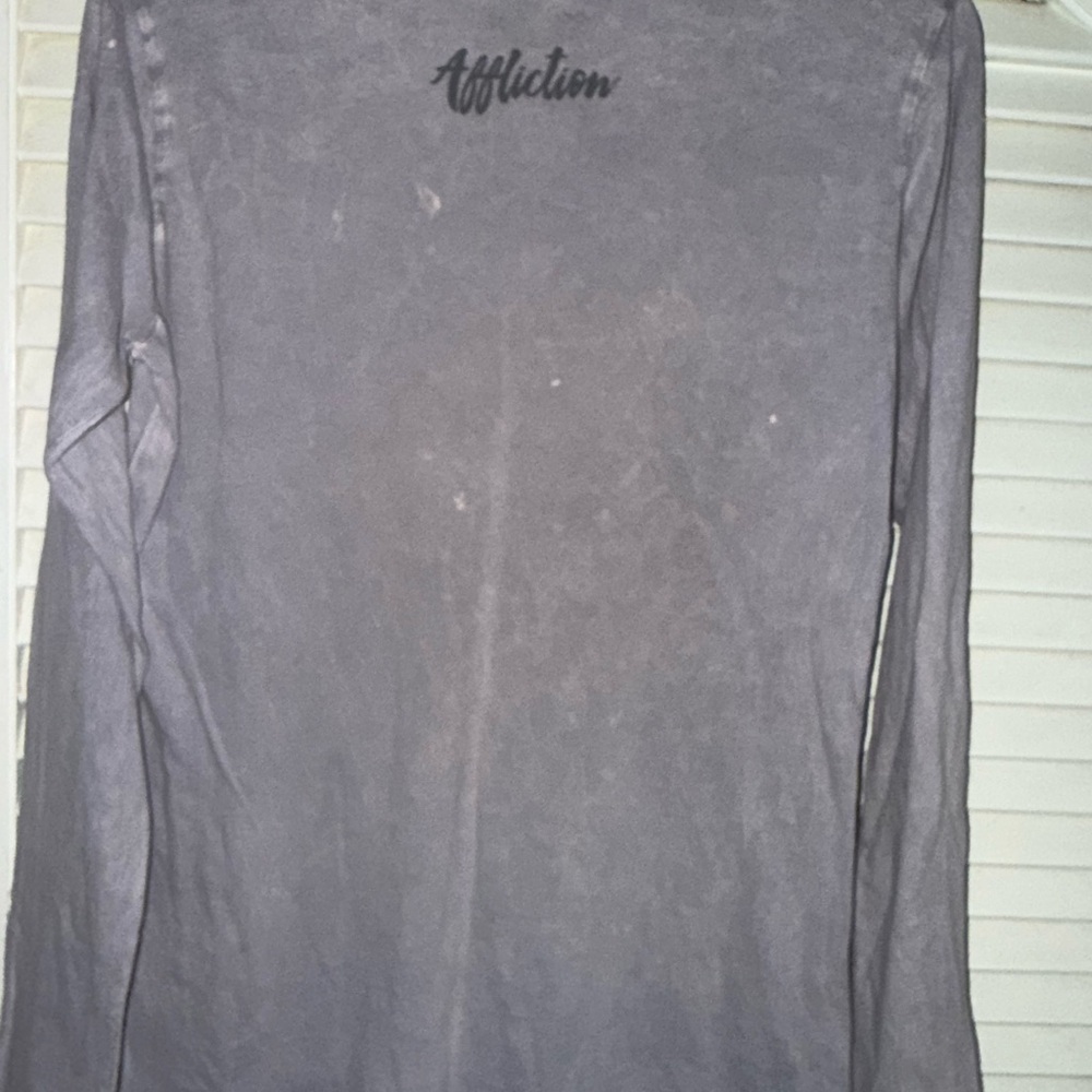 Affliction Graphic Long Sleeve Tee Large NWT - Picture 5 of 5
